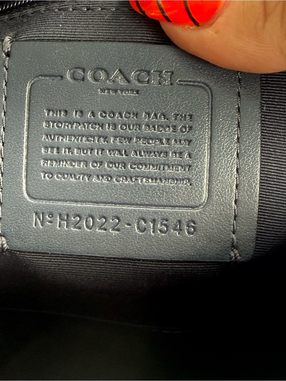 Coach Black/Grey Snowflake Signature Medium Rowan with Detachable Strap - Picture 4 of 11